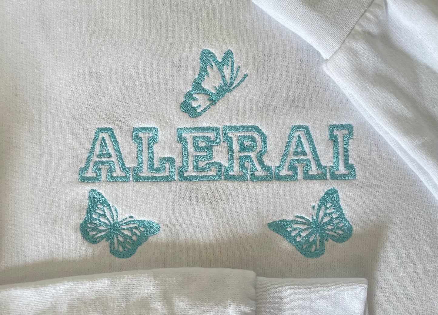 Custom Text Butterflies