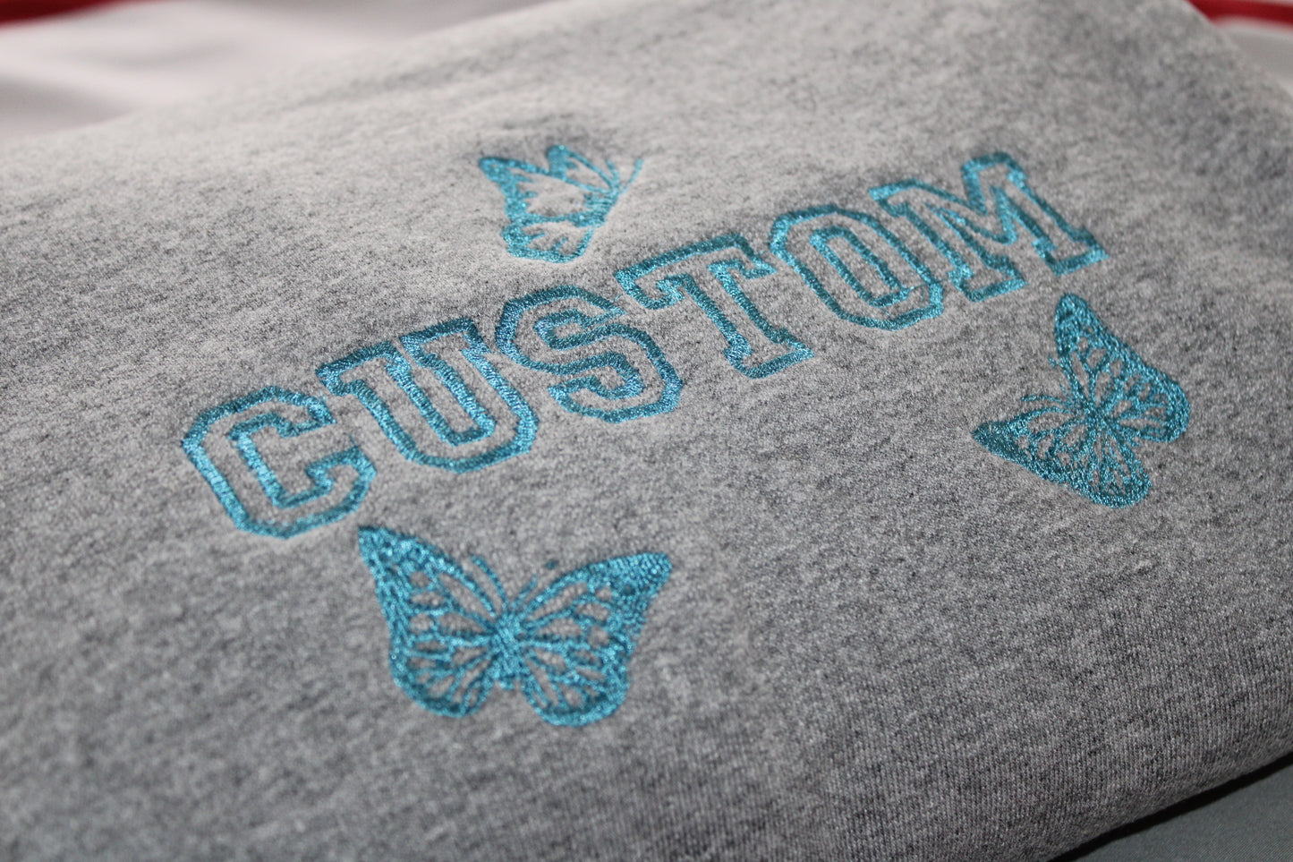 Custom Text Butterflies