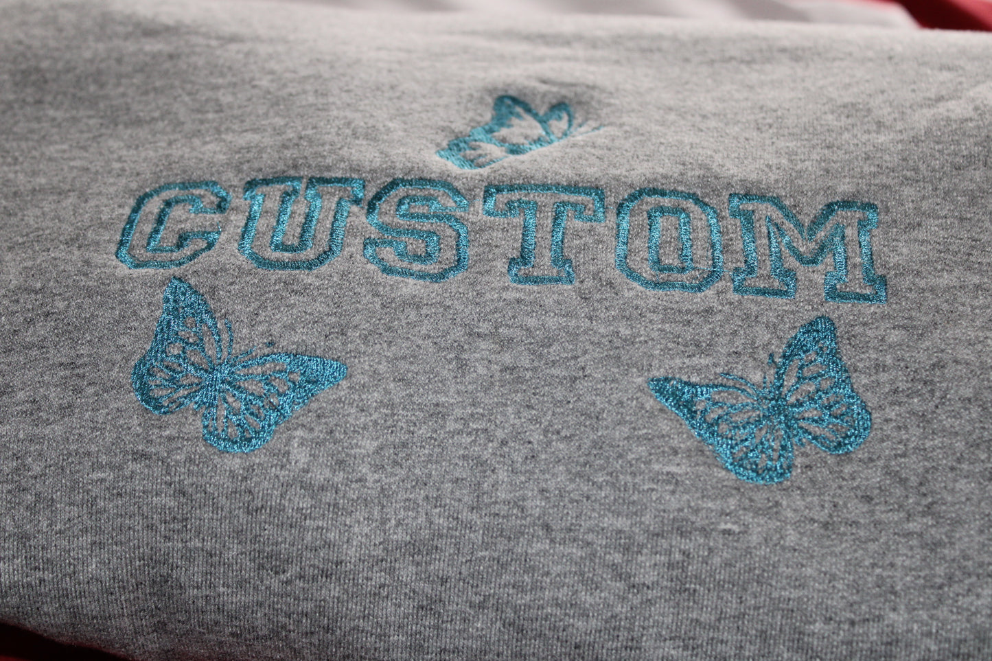 Custom Text Butterflies