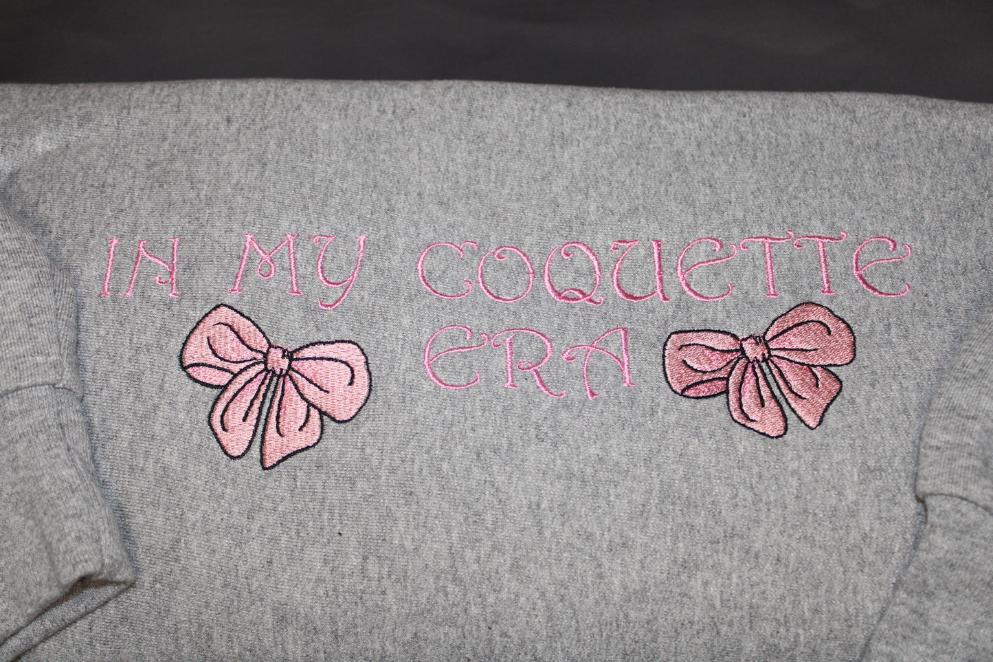 Custom Text Coquette